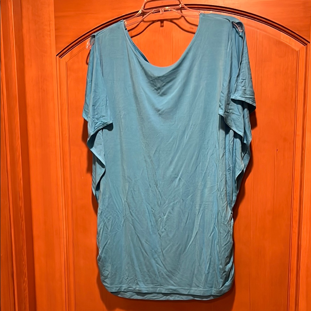 Turquoise Women's Tunic Top
